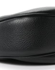 Supple Calfskin Cuir Triomphe Small Heloise Shoulder Bag Black