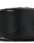 Calfskin Matelasse Small GG Marmont Chain Shoulder Bag Black