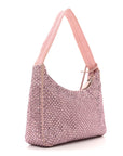 Satin Crystal Mini Re-Edition 2000 Bag Alabastro