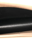 Grain De Poudre Matelasse Chevron Monogram Envelope Chain Wallet Dark Beige