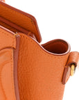 Goatskin Nano Luggage Orange