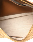 Yarn Raffia Effect Crochet Large Aimée Shoulder Bag Natural