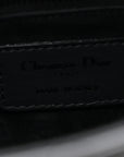 Ultra Matte Calfskin Cannage Mini Lady D1OR Black