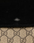 GG Supreme Monogram Medium Dionysus Shoulder Bag Black