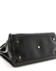 Calfskin Small Sac De Jour Black