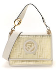 TPU FF Vitello Century F is FNDI Kan I Shoulder Bag White