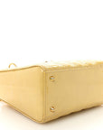 Patent Cannage Medium Lady D1OR Beige
