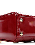 Patent Cannage Mini Lady D1OR Red