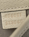 GG Supreme Monogram Web Small Ophidia Belt Bag 85 34 Beige Ebony White