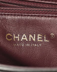 Lambskin Quilted Large Diamond CC Flap Black