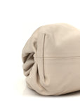 Smooth Butter Calf The Pouch Oversized Clutch Mist