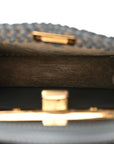 Vitello King Shiny Nappa Intreccio Petite Peekaboo I SEE U Satchel Tempesta