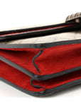 GG Supreme Monogram Small Dionysus Shoulder Bag Red