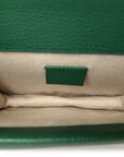 Calfskin Mini Dionysus Shoulder Bag Emerald
