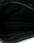 Calfskin Y Quilted Monogram Toy Loulou Crossbody Bag Deep Green