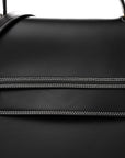 Smooth Calfskin Double Stitching Mini Belt Bag Black