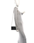 Calfskin Super Mini Dionysus Shoulder Bag Black