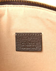 GG Supreme Monogram Large Ophidia Pouch Clutch Brown