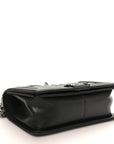 Caviar Quilted Medium Boy Flap Black
