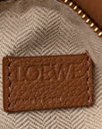 Grained Calfskin Small Puzzle Edge Bag Toffee