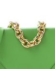 Calfskin Mount Envelope Bag Parakeet
