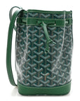 Goyardine Petit Flot Bucket Bag PM Green