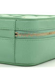 Caviar Quilted Medium CC Filigree Vanity Case Green