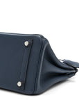 Togo Birkin 25 Bleu de Prusse