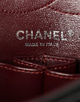 Aged Calfskin Quilted 2.55 Reissue 225 Flap Black