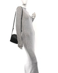 Nappa Intrecciato Mini Loop Camera Bag Black