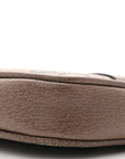 GG Supreme Monogram Ophidia Belted iPhone Case 95 38 Dark Brown