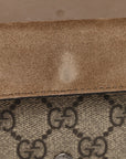 GG Supreme Monogram Super Mini Dionysus Shoulder Bag Taupe