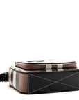 Canvas Check Paddy Messenger Birch Brown