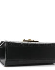 GCCIssima Small Padlock Shoulder Bag Black