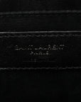 Calfskin Matelasse Monogram Lou Camera Bag Black
