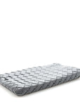 Nappa Intrecciato Small Zip Pouch Thunder