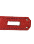Epsom Kelly Sellier 28 Rouge Casaque