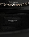 Grain De Poudre Medium Classic Monogram Kate Satchel Black