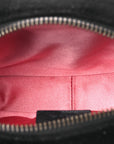 Velvet Matelasse Marquise Crystals Mini GG Marmont Chain Shoulder Bag Black