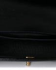 Caviar Quilted Medium Boy Flap Black