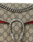 GG Supreme Monogram Small Dionysus Shoulder Bag Red