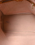 Damier Azur Neo Neverfull MM Rose Ballerine