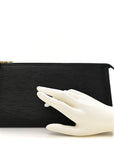Epi Pochette Accessories 24 Black