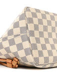 Damier Azur Neo Neverfull MM Rose Ballerine