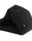 Icons Calfskin Medium Normandie Tote Black