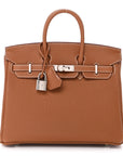 Togo Birkin 25 Gold