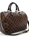 Damier Ebene Speedy Bandouliere 30