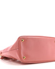 Saffiano Vernice Galleria Shopping Tote Begonia