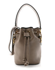 Vitello Cruise F is FNDI Mini Mon Tresor Bucket Bag Tortora