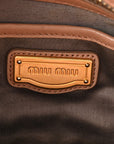 Nappa Matelasse Bauletto Top Handle Bowler Cammeo